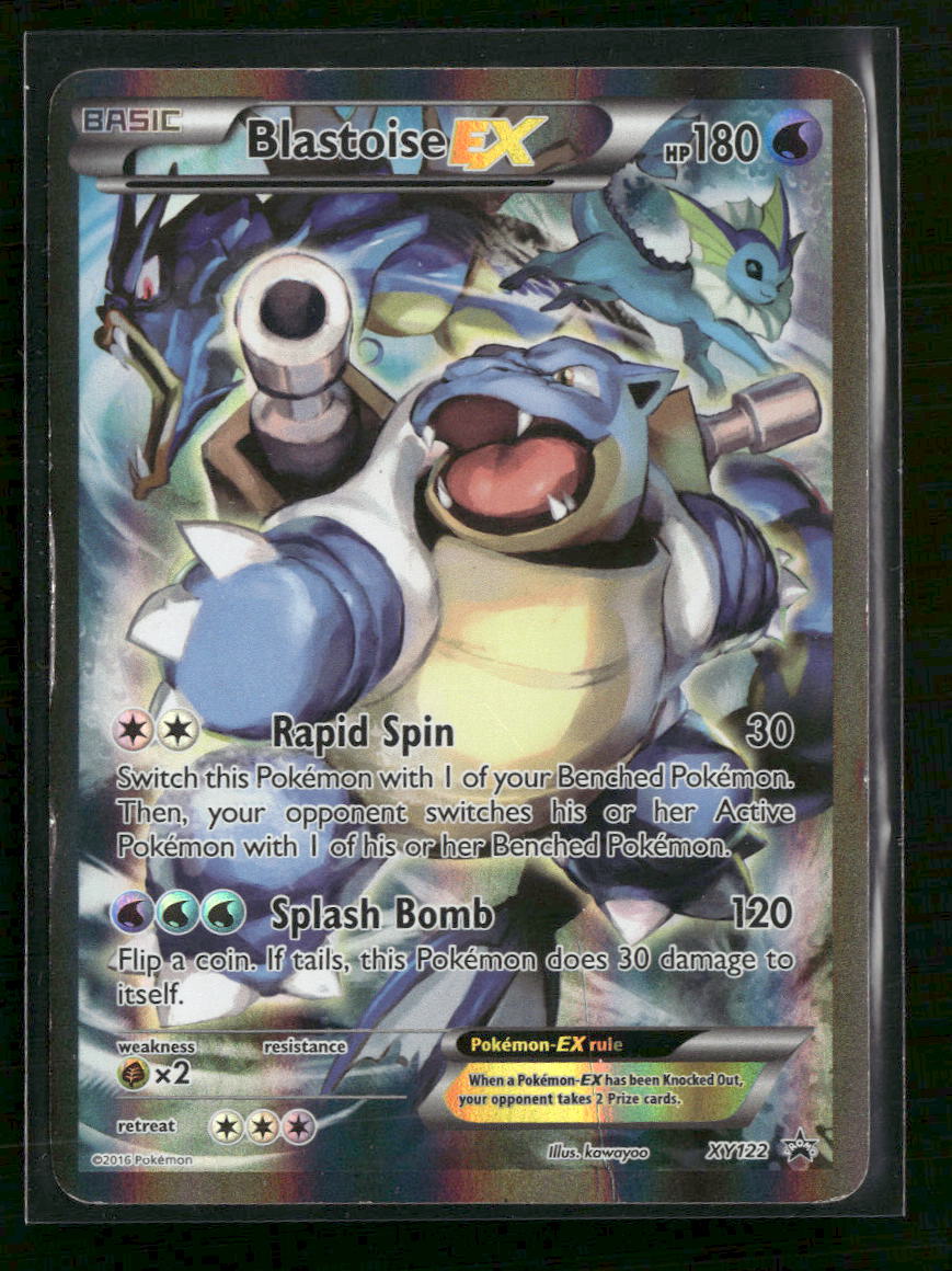 XY Promos Blastoise EX #XY122 Damaged