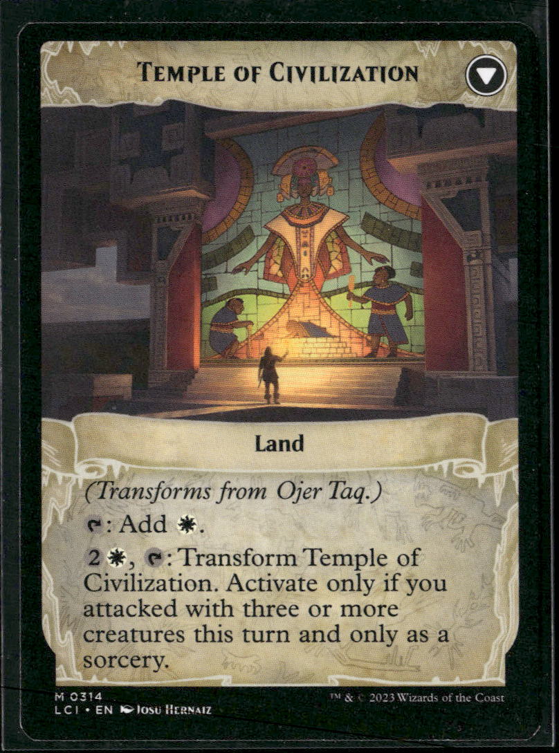 The Lost Caverns of Ixalan Ojer Taq, Deepest Foundation (Showcase) #314