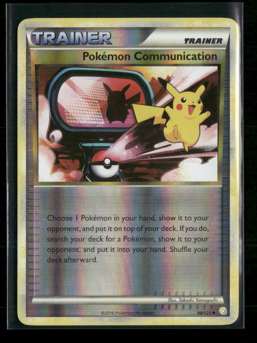 HeartGold SoulSilver Pokemon Communication #98/123