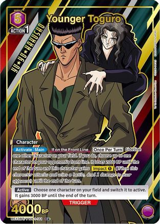 Younger Toguro (111) (R*) (UE13BT/YYH-1-111) - UE13BT Yu Yu Hakusho Ghost Files Foil