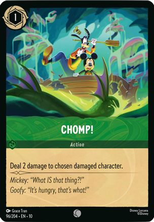 Chomp! (96/204) - Whispers in the Well Cold Foil