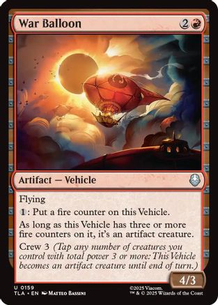 War Balloon (TLA-159) - Avatar: The Last Airbender
