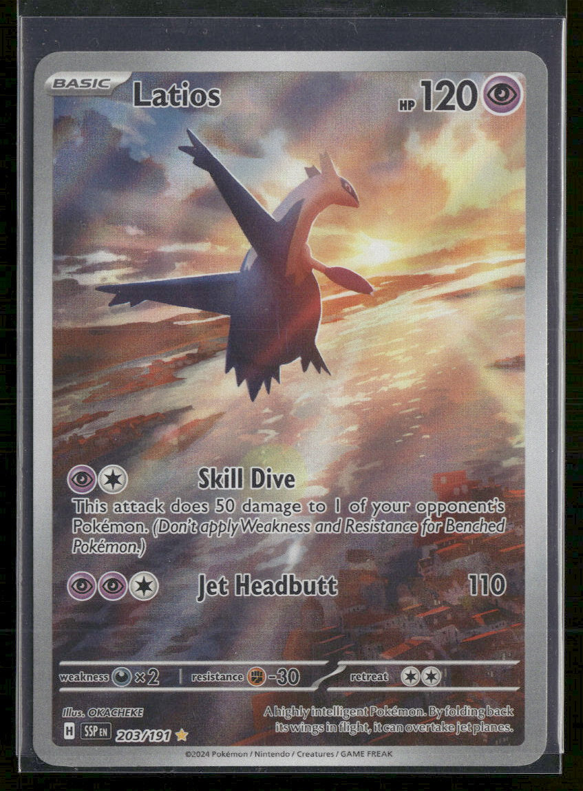 SV08: Surging Sparks Latios #203/191