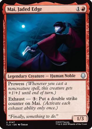 Mai, Jaded Edge (TLA-147) - Avatar: The Last Airbender