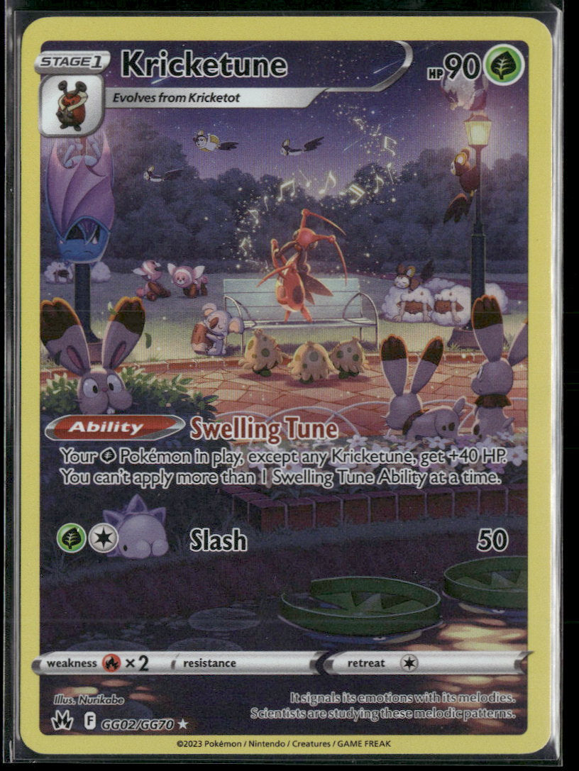 SWSH: Crown Zenith: Galarian Gallery Kricketune #GG02/GG70