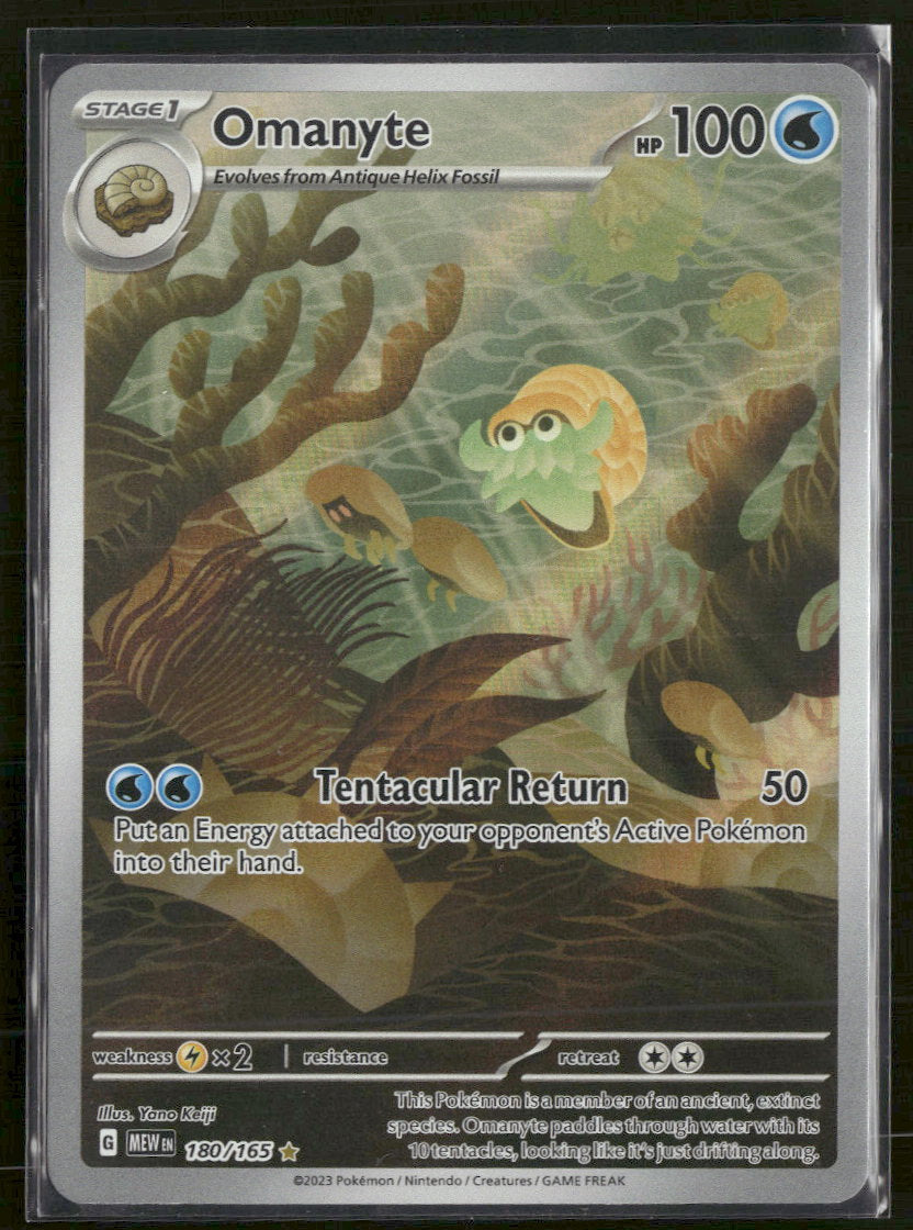 SV: Scarlet & Violet 151 Omanyte #180/165