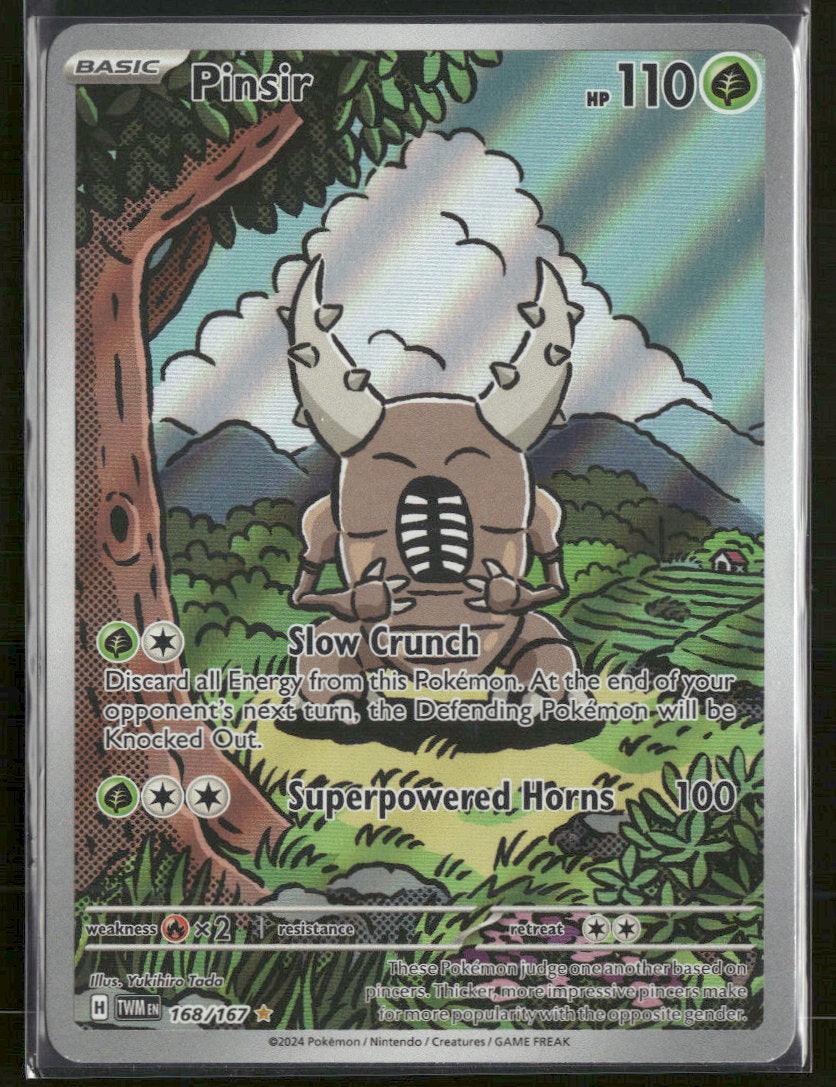 SV06: Twilight Masquerade Pinsir #168/167