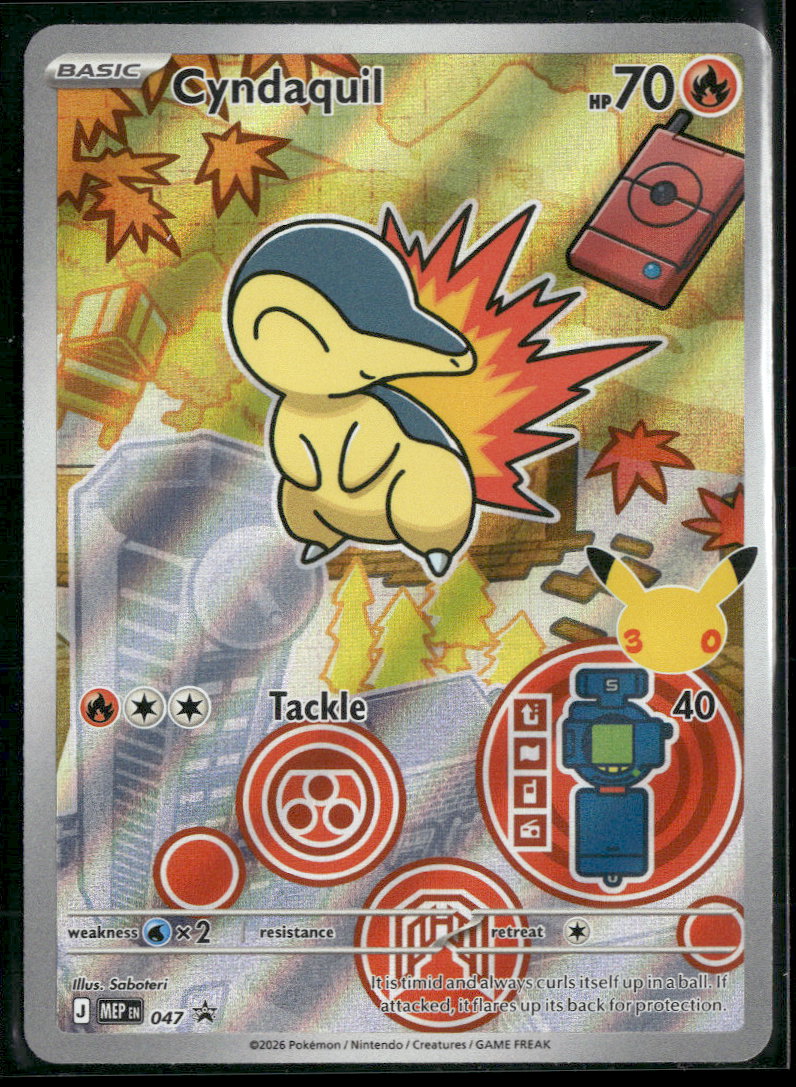 ME: Mega Evolution Promo Cyndaquil #047