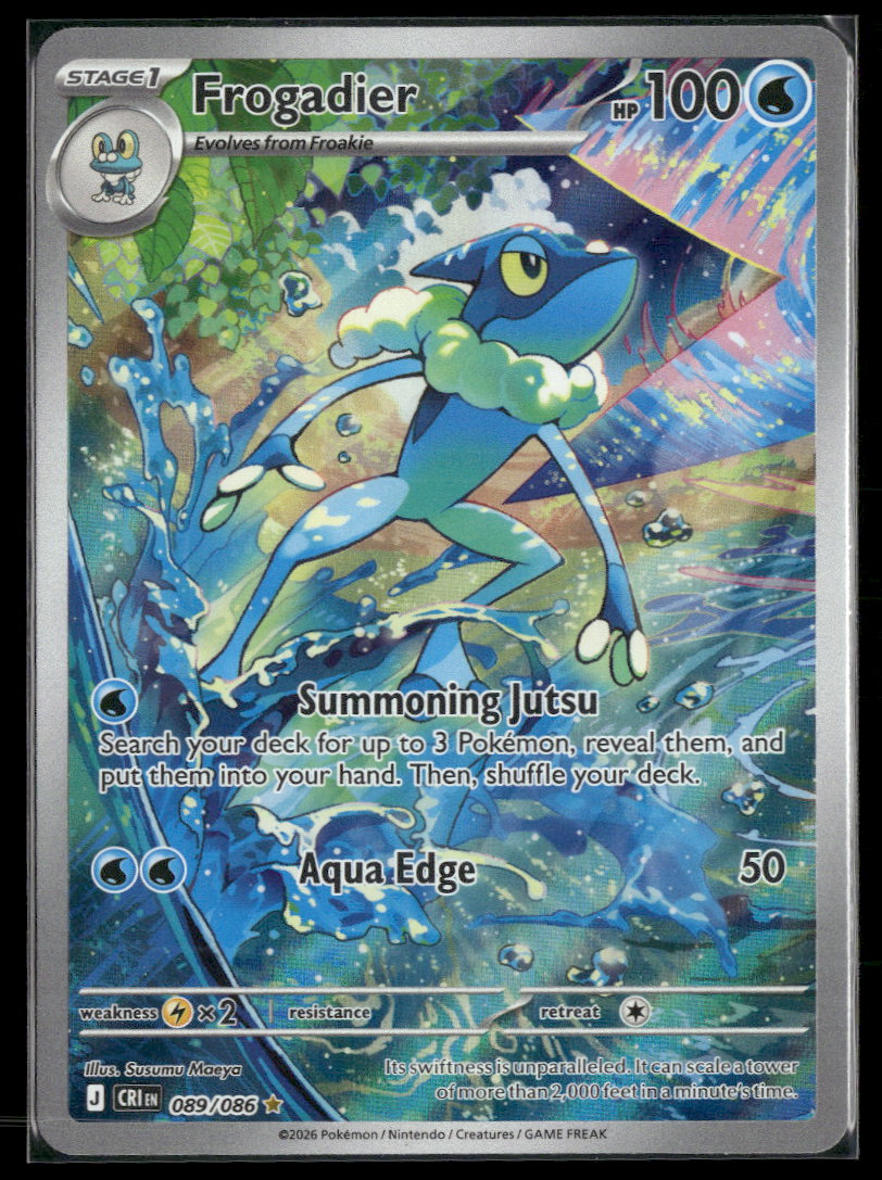 ME04: Chaos Rising Frogadier #089/086