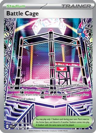 Battle Cage 116/094 - ME02 Phantasmal Flames Holofoil