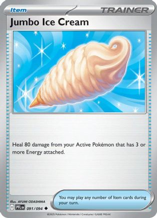 Jumbo Ice Cream 091 - ME02 Phantasmal Flames Reverse Holofoil