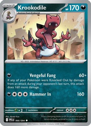 Krookodile 066 - ME02 Phantasmal Flames