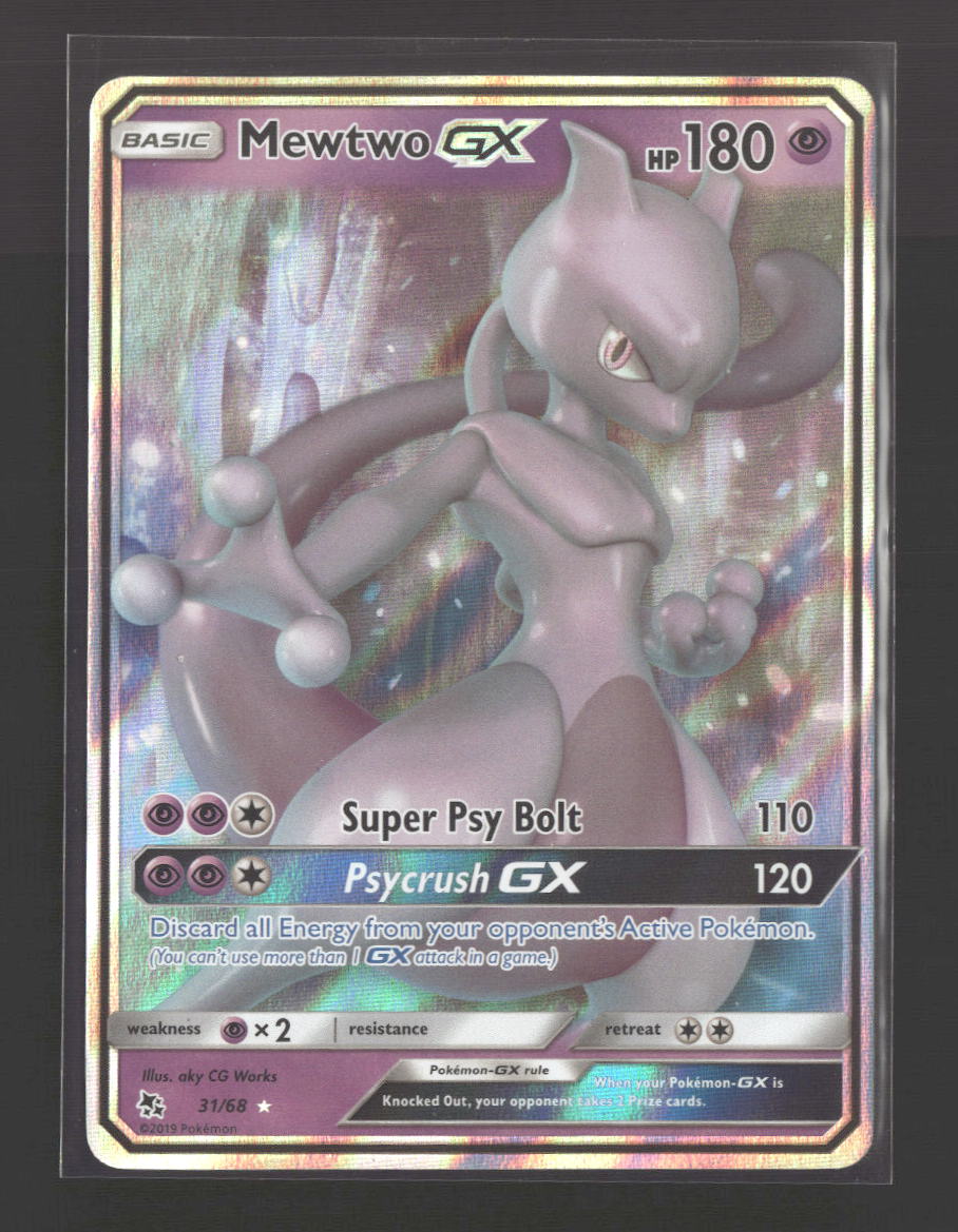 Hidden Fates Mewtwo GX #31/68