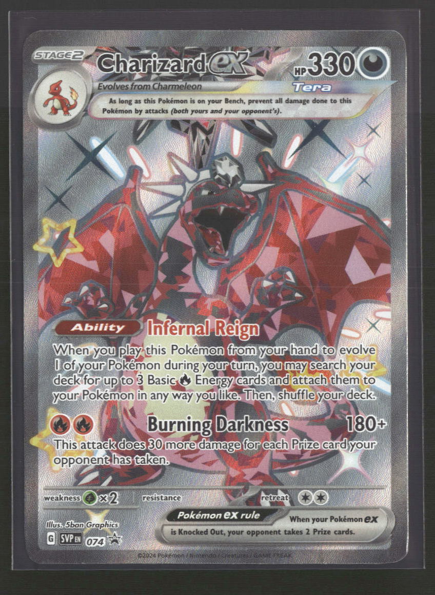 SV: Scarlet & Violet Promo Cards Charizard ex #074