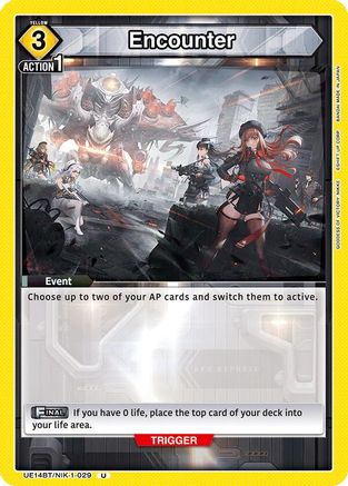 Encounter (029) (UE14BT/NIK-1-029) - UE14BT GODDESS OF VICTORY NIKKE