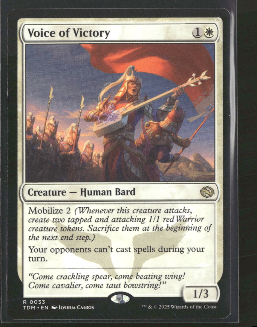 Tarkir: Dragonstorm Voice of Victory #33