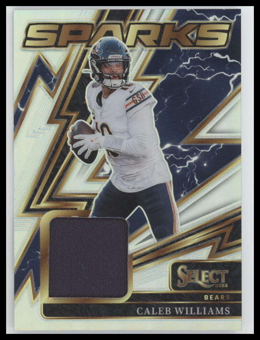 2025 Panini Select Sparks Prizm Caleb Williams #/149 #SPK-CWS