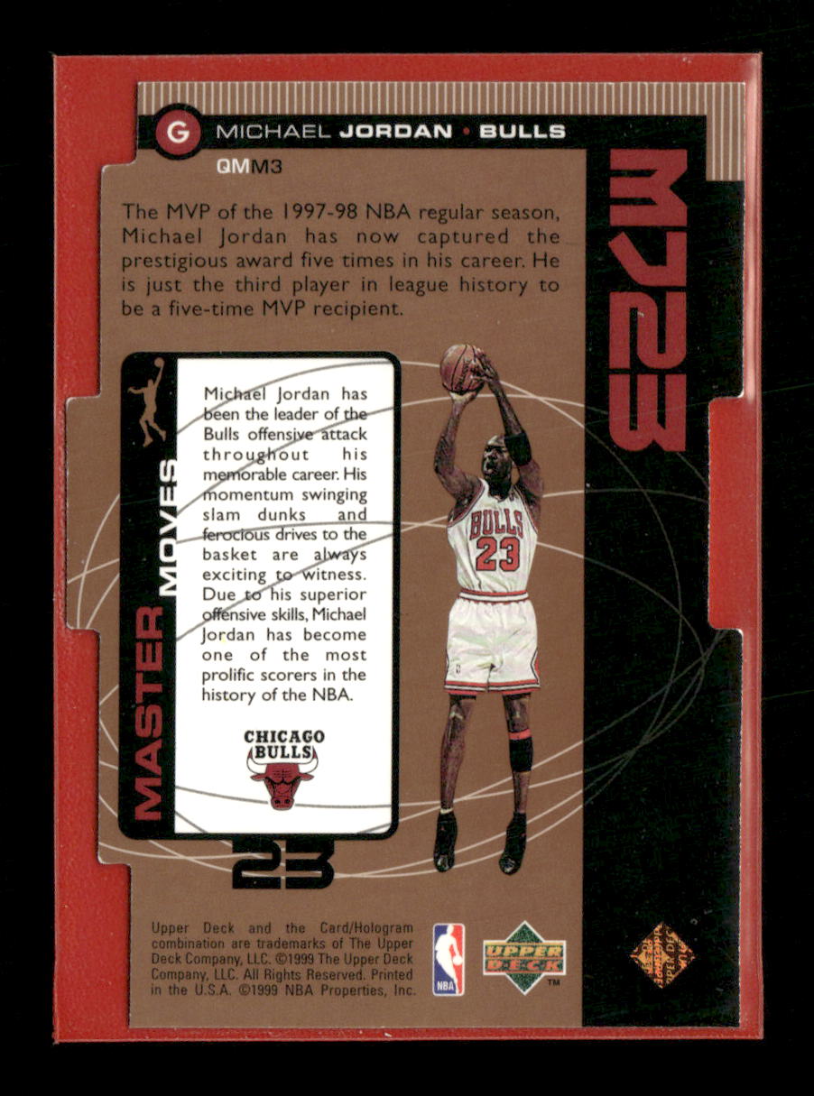 1998-99 Upper Deck MJ23 Tier 1 (Quantum Bronze) Michael Jordan #/2300 #QMM3