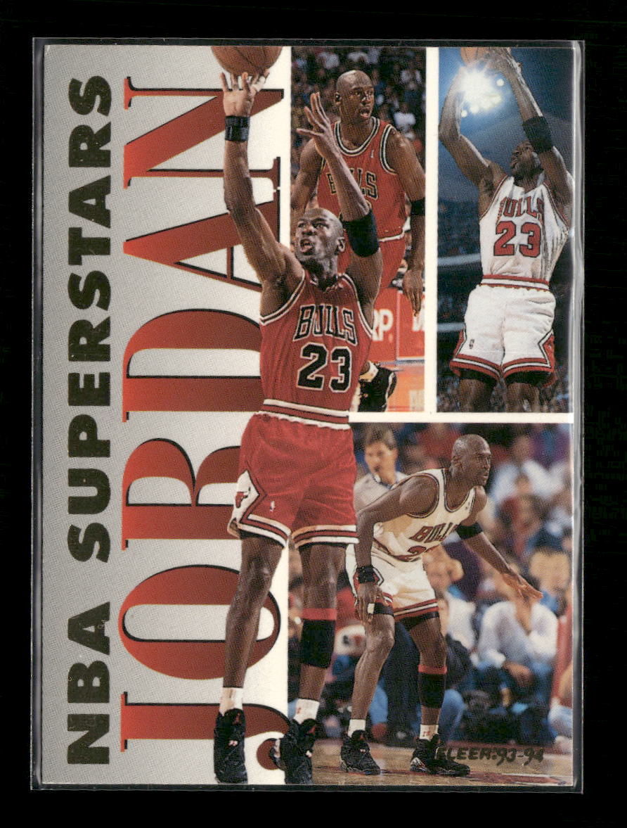 1993-94 Fleer NBA Superstars Michael Jordan #7