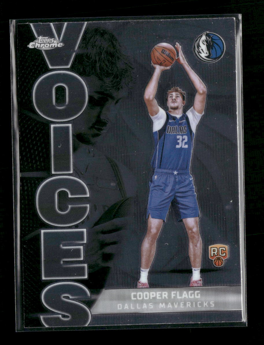 2025-26 Topps Chrome Voices Cooper Flagg #VS-6