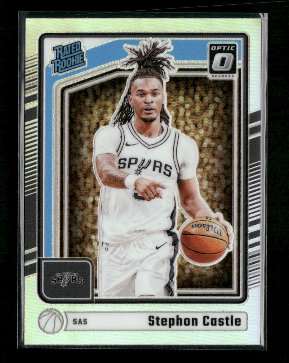 2024-25 Donruss Optic Holo Stephon Castle Rookie #254