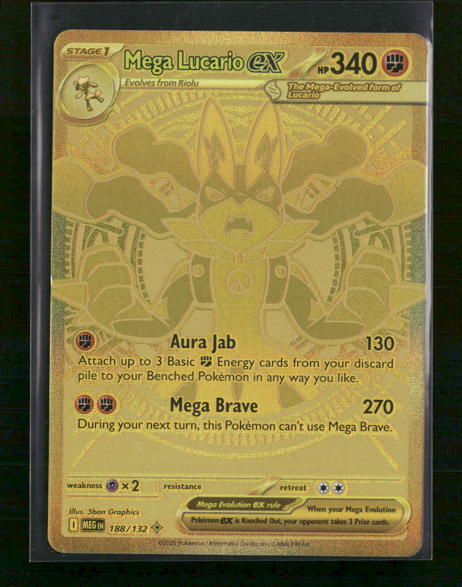 ME01: Mega Evolution Mega Lucario ex #188/132