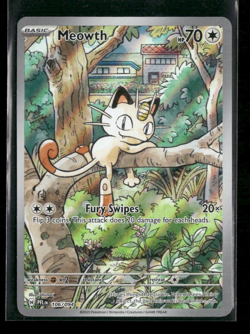 ME02: Phantasmal Flames Meowth #106/094