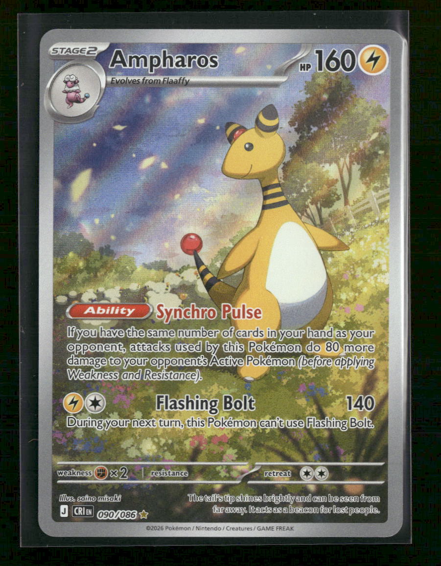 ME04: Chaos Rising Ampharos #090/086
