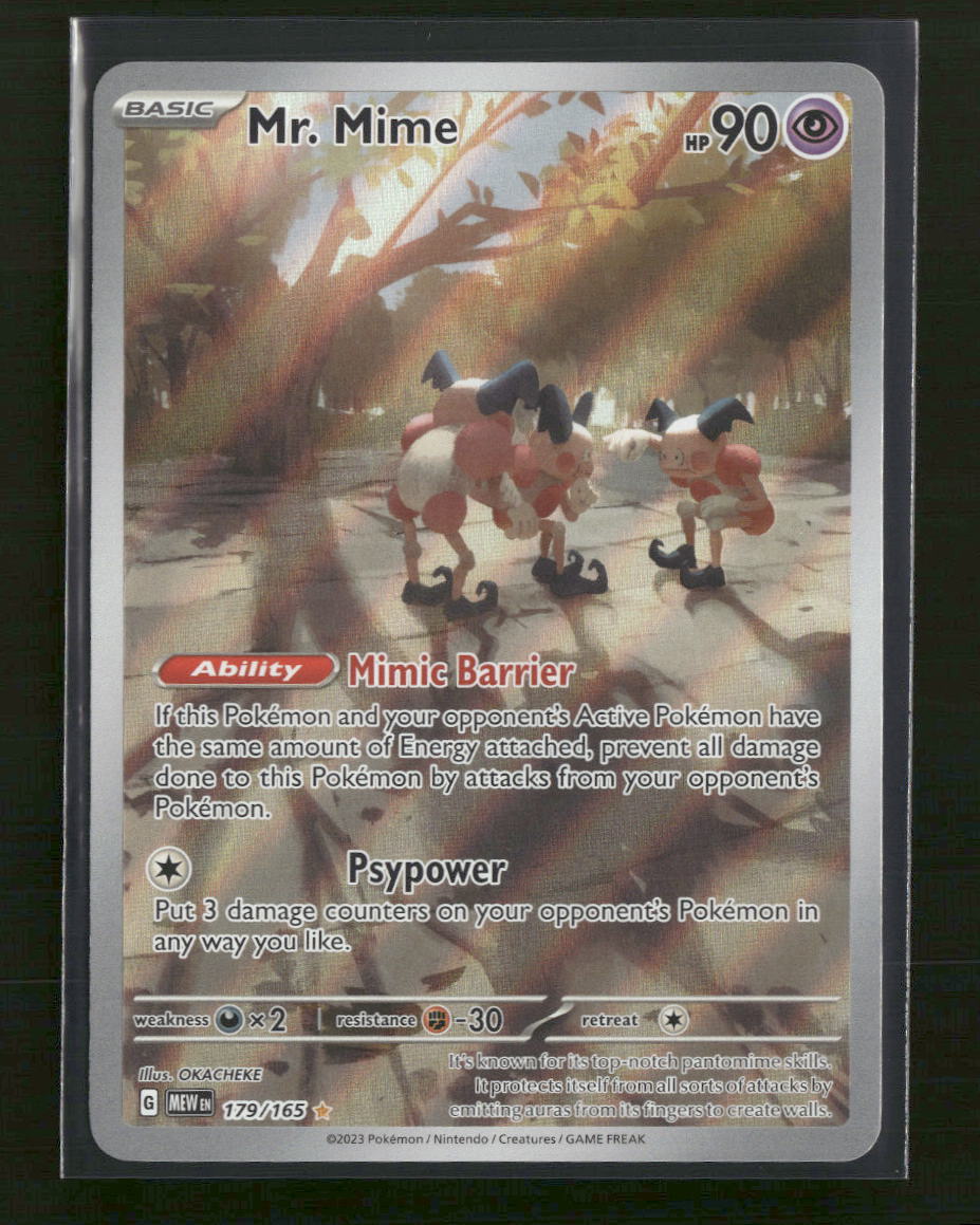 SV: Scarlet & Violet 151 Mr. Mime #179/165