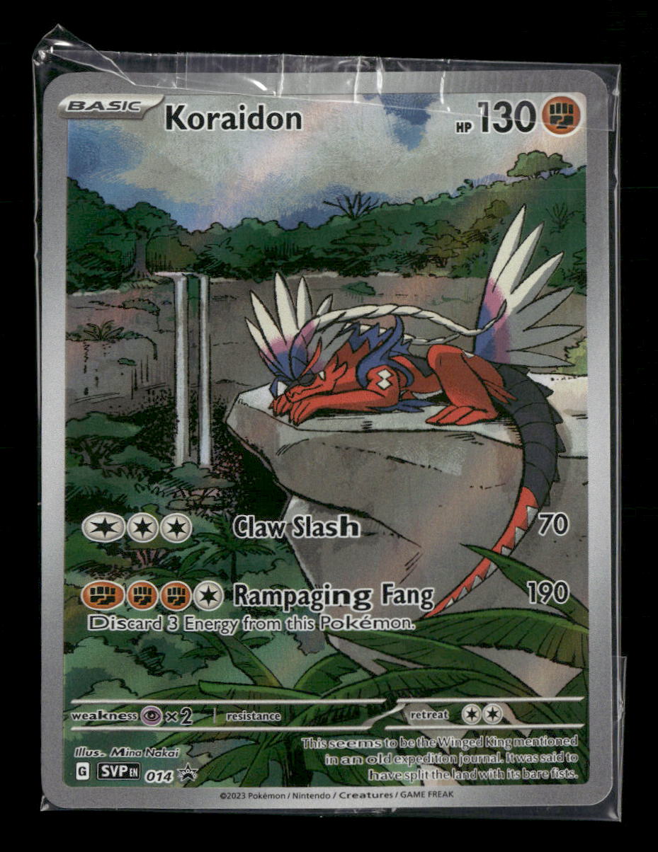 SV: Scarlet & Violet Promo Cards Koraidon #014