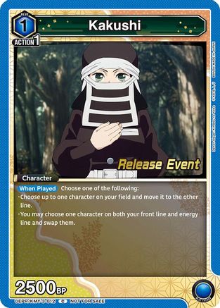 Kakushi (UEPR/KMY-3-012) - UEX05BT Demon Slayer Kimetsu no Yaiba Vol2 Release Event Cards