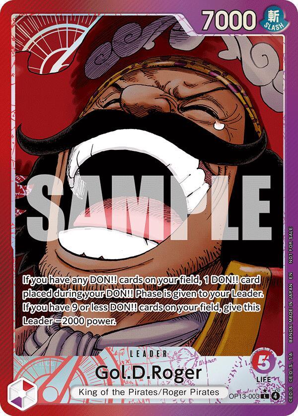 Gol.D.Roger (Jumbo) [One Piece Promotion Cards]