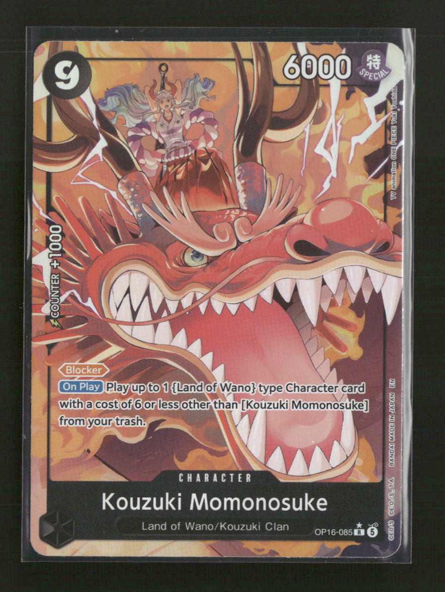 The Time of Battle Kouzuki Momonosuke (085) (Alternate Art) #OP16-085