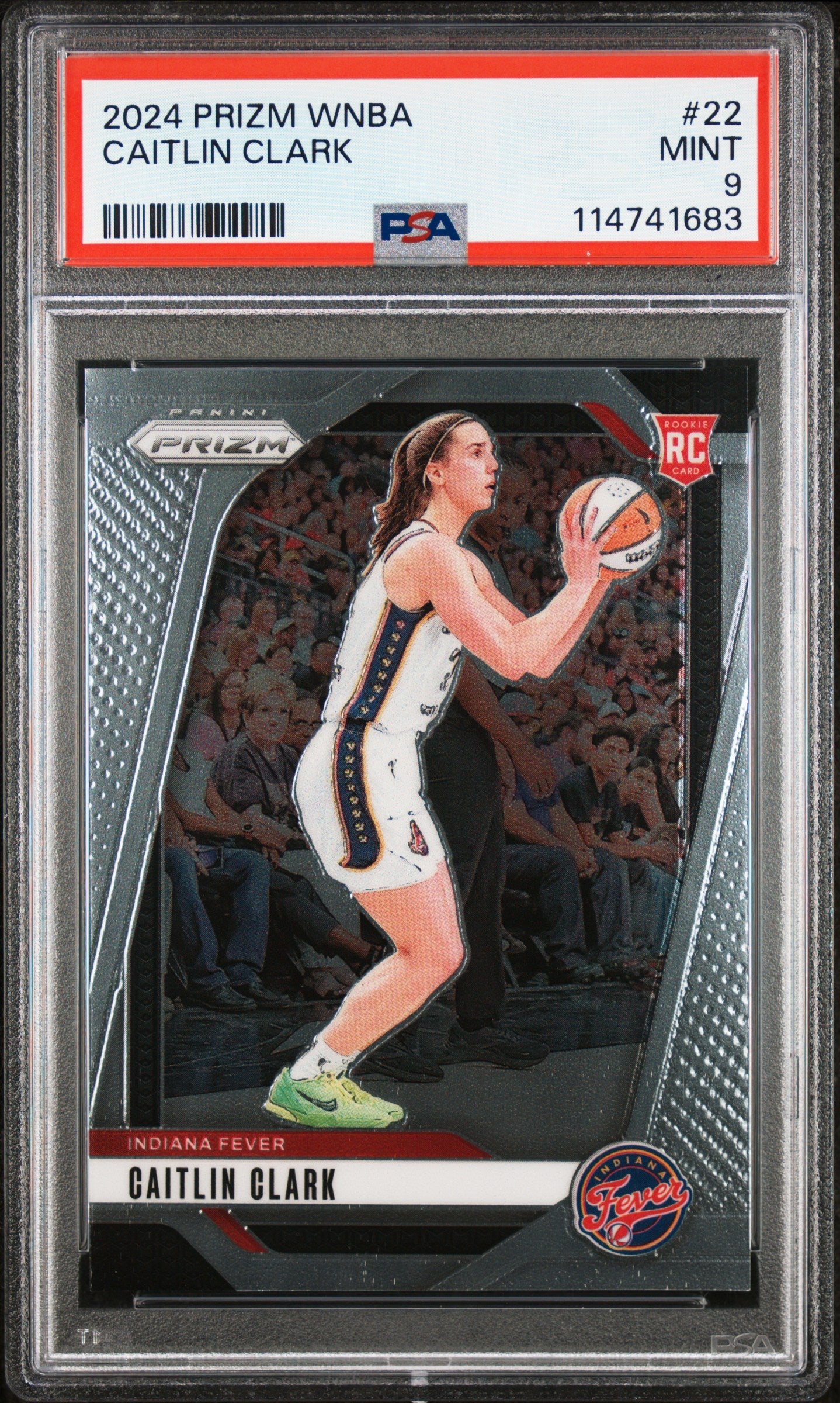 2024 Panini Prizm Wnba Caitlin Clark 9 PSA #22