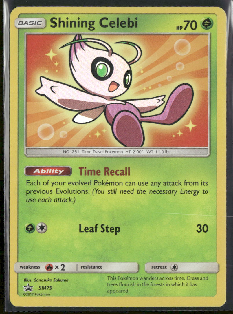 SM Promos Shining Celebi #SM79