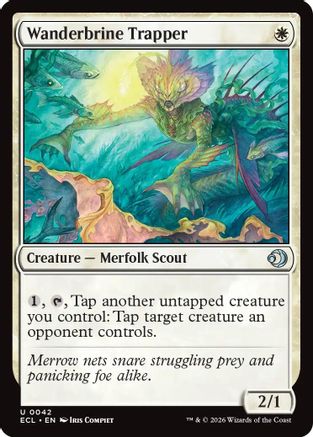 Wanderbrine Trapper (ECL-042) - Lorwyn Eclipsed Foil
