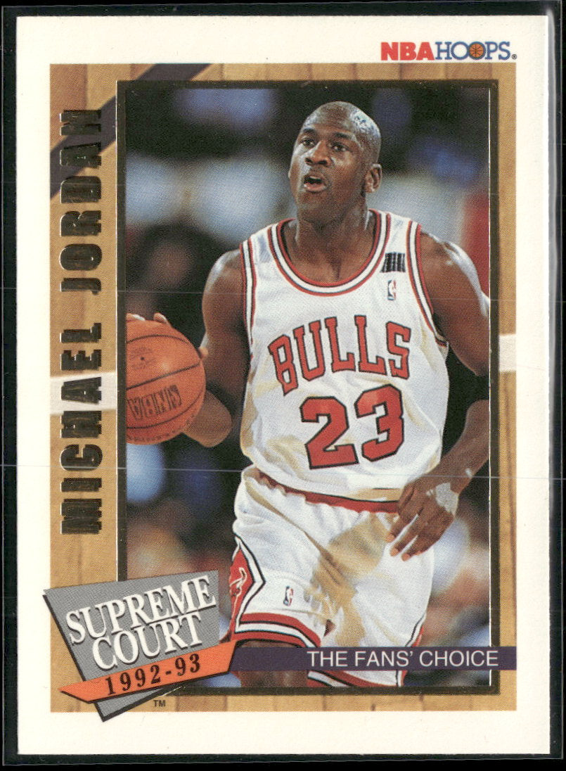 1992-93 Hoops Supreme Court Michael Jordan #SC1