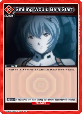 Smiling Would Be a Start (UE15BT/EVA-1-100) - UE15BT Evangelion New Theatrical Edition