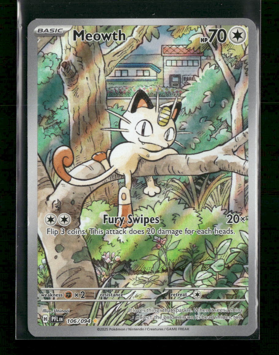 ME02: Phantasmal Flames Meowth #106/094