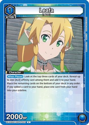 Leafa (023) (UEX06BT/SAO-2-023) - UEX06BT Sword Art Online Vol2