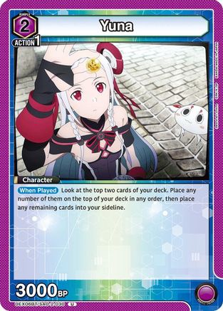 Yuna (030) (UEX06BT/SAO-2-030) - UEX06BT Sword Art Online Vol2