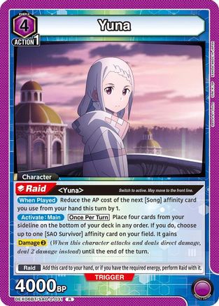 Yuna (031) (UEX06BT/SAO-2-031) - UEX06BT Sword Art Online Vol2 Foil