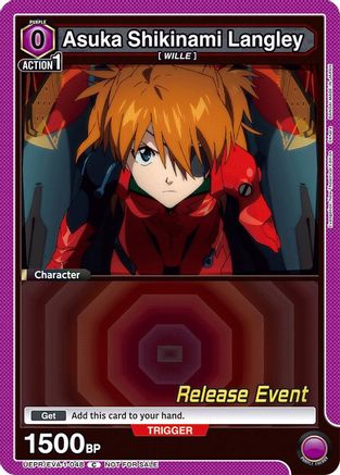 Asuka Shikinami Langley (048) (UEPR/EVA-1-048) - UE15BT Evangelion New Theatrical Edition Release Event Cards