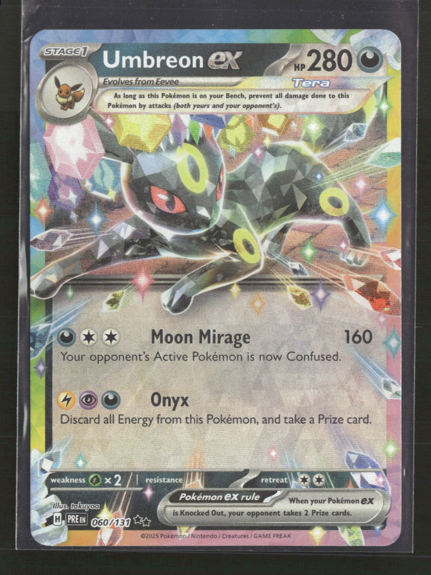 SV: Prismatic Evolutions Umbreon ex #060/131