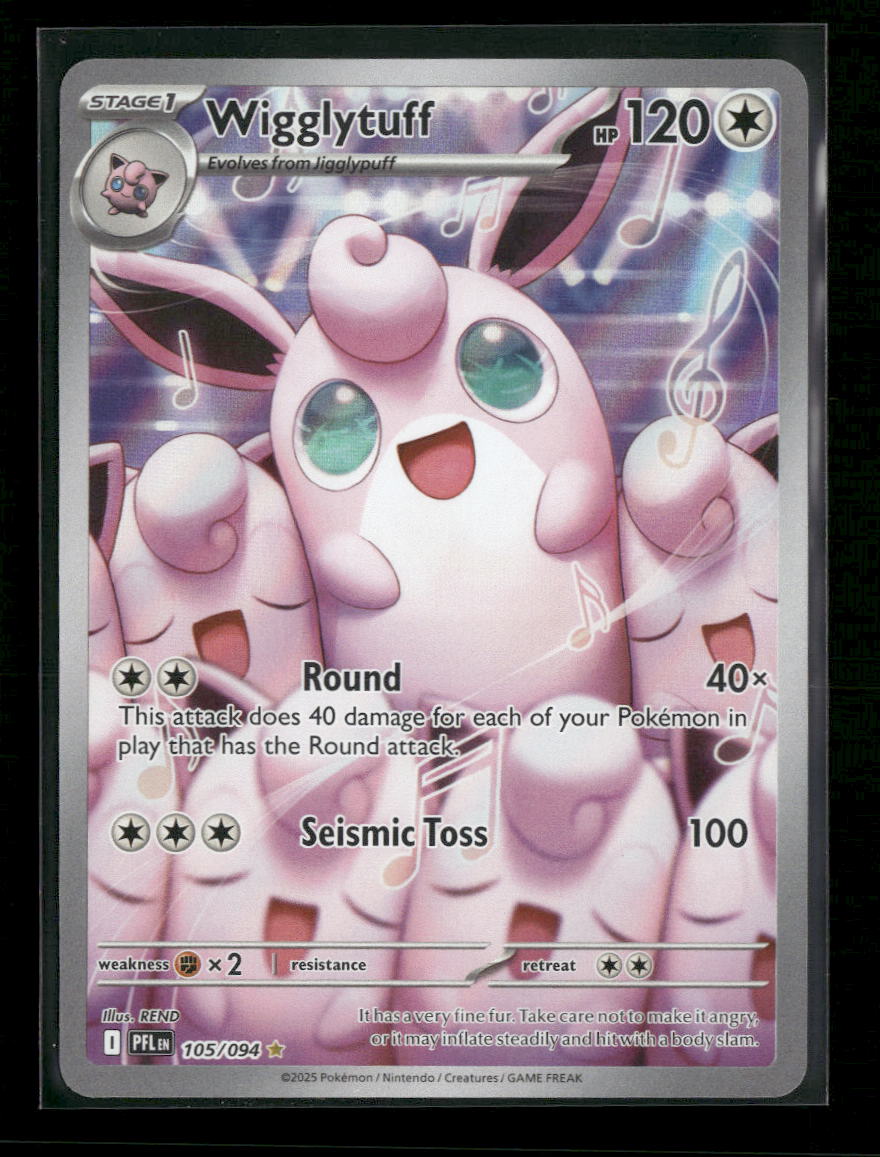ME02: Phantasmal Flames Wigglytuff #105/094