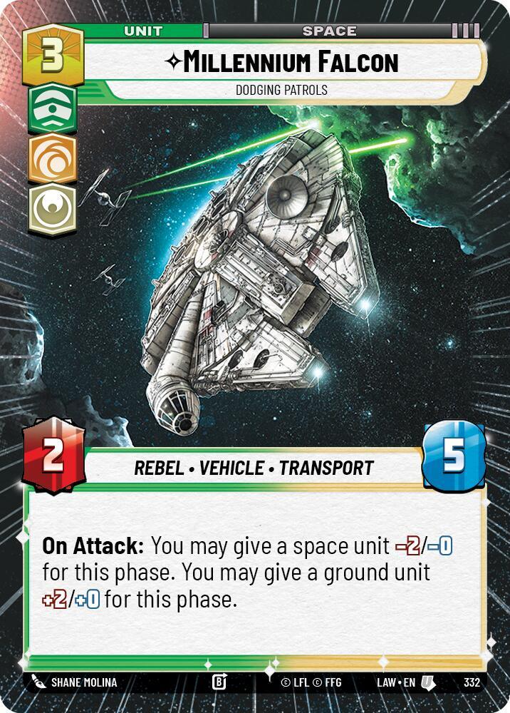 Millennium Falcon - Dodgin Patrols (332) (Hyperspace) (332) [A Lawless Time]