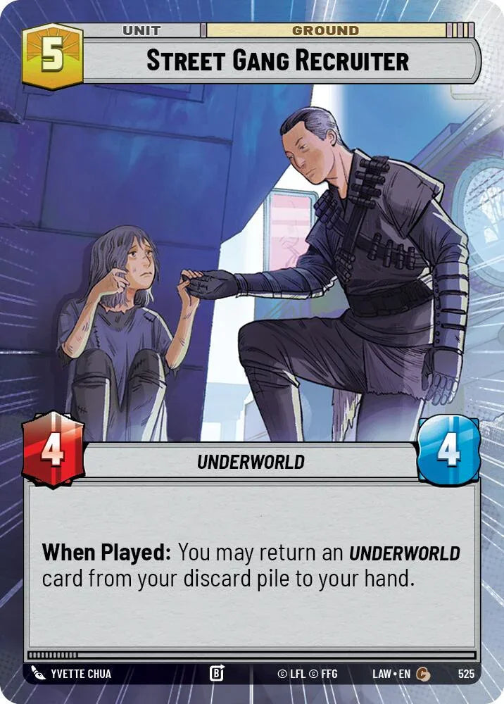 Street Gang Recruiter (525) (Hyperspace) (525) [A Lawless Time]