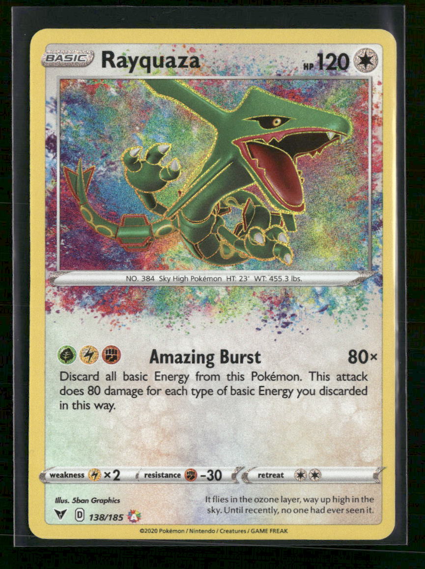 SWSH04: Vivid Voltage Rayquaza #138/185