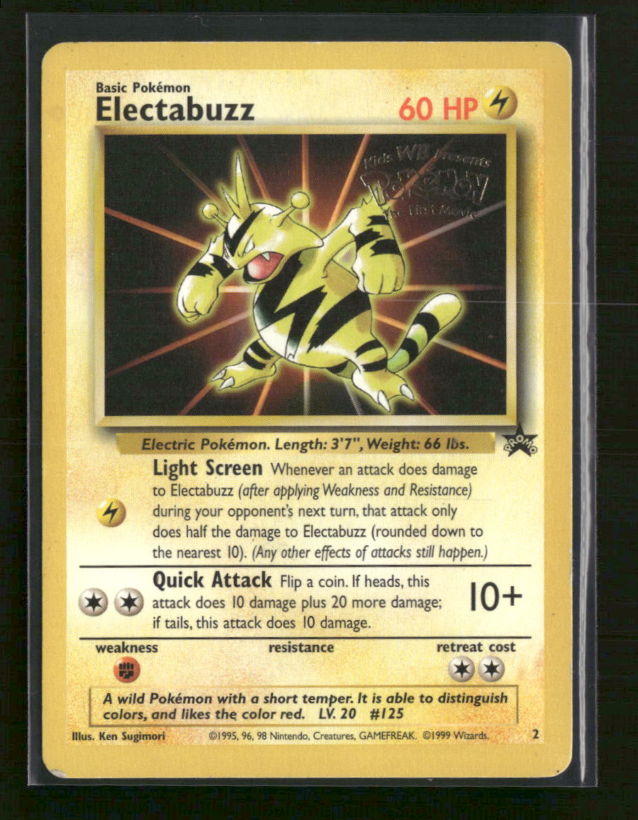WoTC Promo Electabuzz (Movie Promo) #02/53