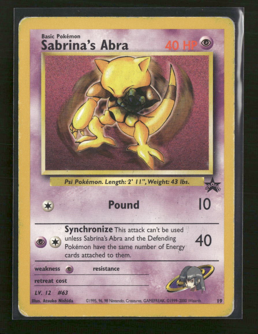 WoTC Promo Sabrina's Abra #19/53